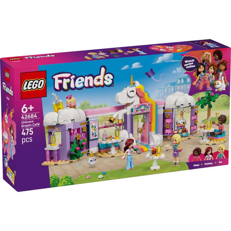 LEGO FRIENDS 42684 EENHOORN DROOMCAFE - 411 3227 - 411-3227