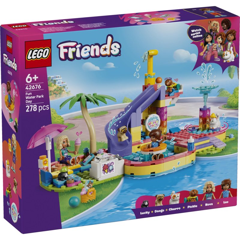 LEGO FRIENDS 42676 LEUKE DAG WATERPARK - 411 4871 - 411-4871