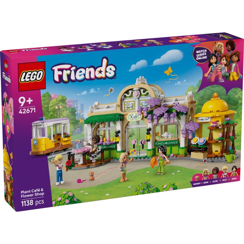 LEGO 42671 FRIENDS PLANTENCAFE EN BLOEME - 411 5343 - 411-5343
