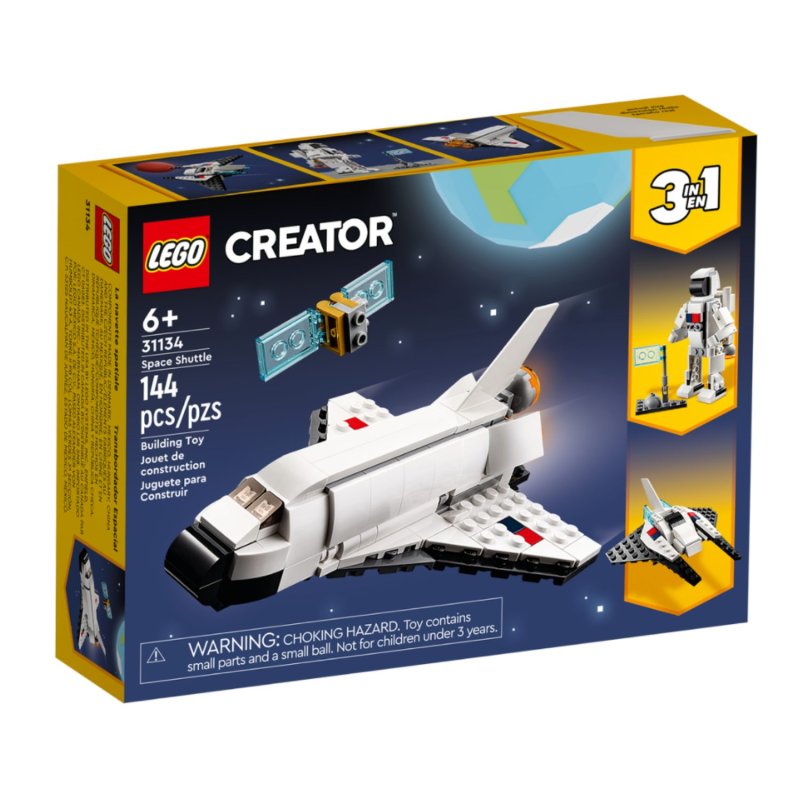 LEGO 31134 CREATOR SPACE SHUTTLE - 411 8710 - 411-8710