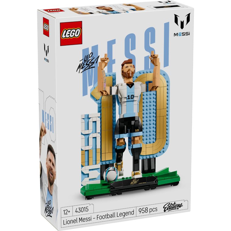 LEGO EDITIONS SPORTS LIONEL MESSI  VOET - 411 9554 - 411-9554