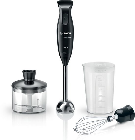 BOSCH STAAFMIXER 600W CLEVERMIX BLACK - 4242002921808 - MSM2650B