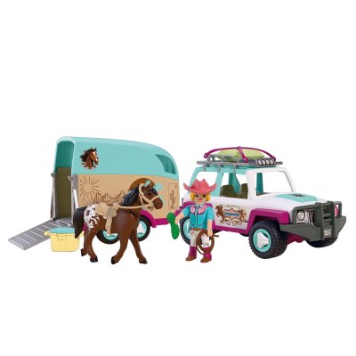 PM 72129 TERREINWAGEN + PAARDENTRAILER - 437 2129 - 437-2129
