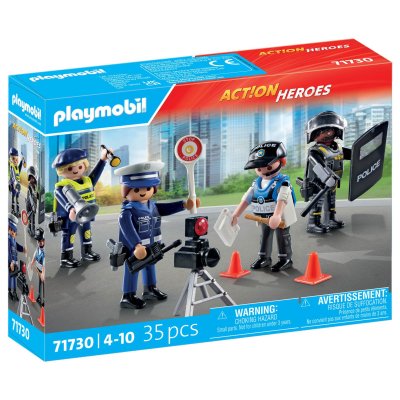 PLAYMOBIL 71730 POLITIE FIGUREN SET - 437 7306 - 437-7306