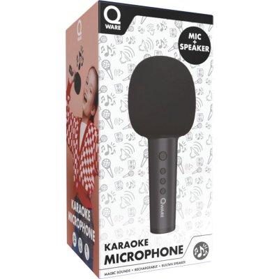 QWARE KARAOKE MICROPHONE BLACK - 445x840 - QWSNDKM50BL