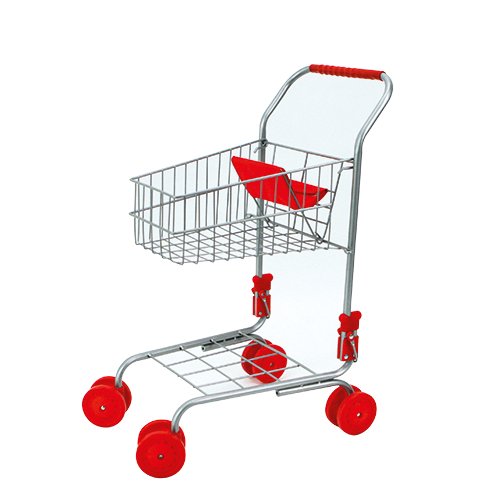 WINKELWAGEN ROOD METAAL - 450 0933 - 450-0933