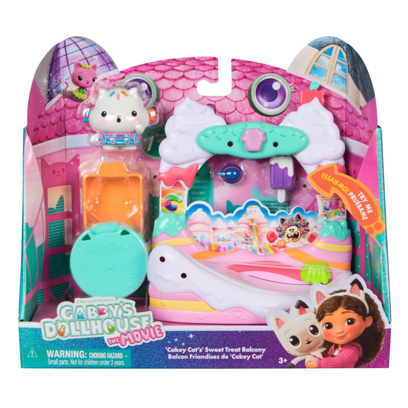 GABBY'S POPPENHUIS THE MOVIE BALKON CAKE - 460 4162 - 460-4162