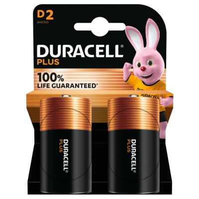 DURACELL PLUSPOWER 2XD BATTERIJ - 5000394076730 - 1719185
