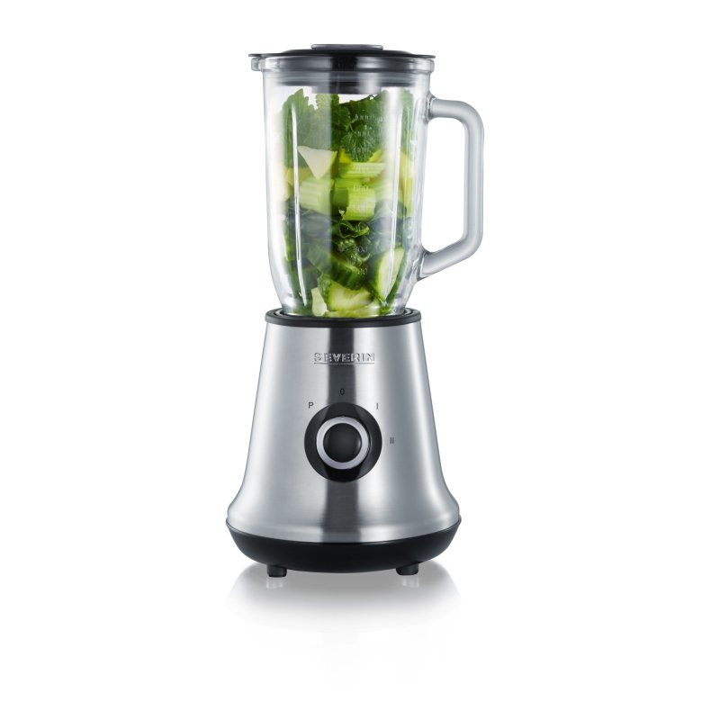 SEVERIN BLENDER 1L GLAS/RVS 500WATT - 5301075 1 - 5301075