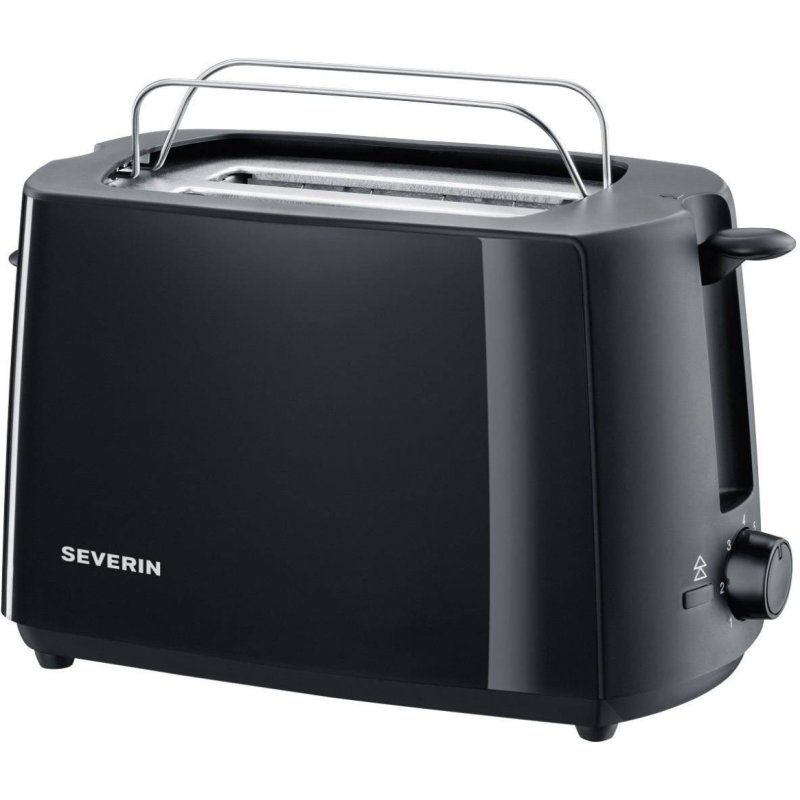 SEVERIN BROODROOSTER ZWART AT2287 - 5400684 1 - 5400684