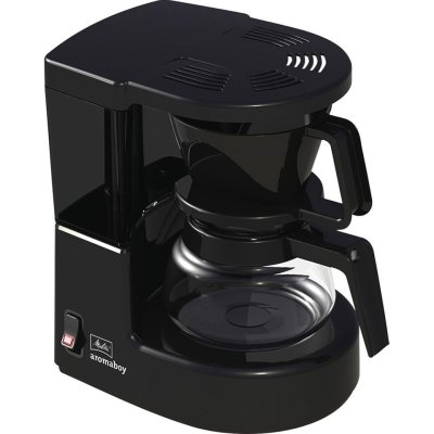 MELITTA KZA 500W GLAS AROMABOY II ZWART - 5413240 - 101-9521