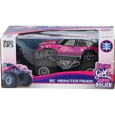 RC WONKY CARS MONSTERTRUCK PINK - 550x305 - WMRC030PK