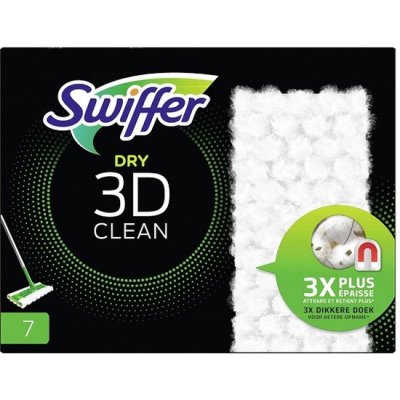 SWIFFER 3D CLEAN VLOER DROOG 7ST - 550x424 - *0010247170