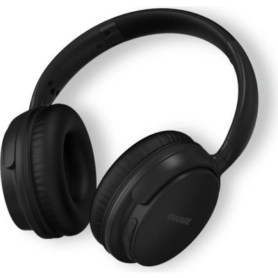 QWARE BT WIRELESS HEADPHONE BLACK - 550x526 - QWSND-550BL
