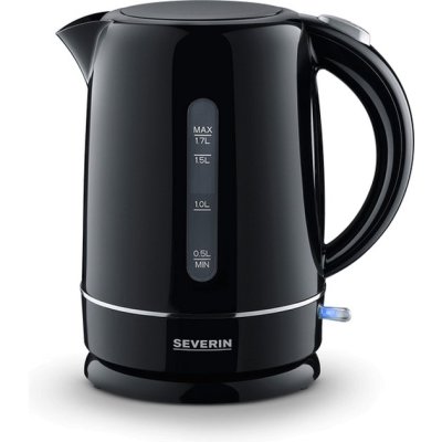 SEVERIN WATERKOKER ZWART 2200W 1.7L - 550x630 - 5400322