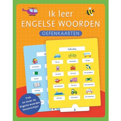 IK LEER ENGELSE WOORDEN - OEFENKAARTEN - 550x694 - *0010262031