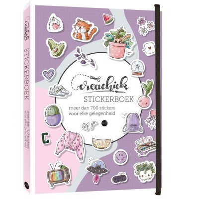 CREACHICK STICKERBOEK MET 700 STICKERS - 550x718 8 - *0010244702