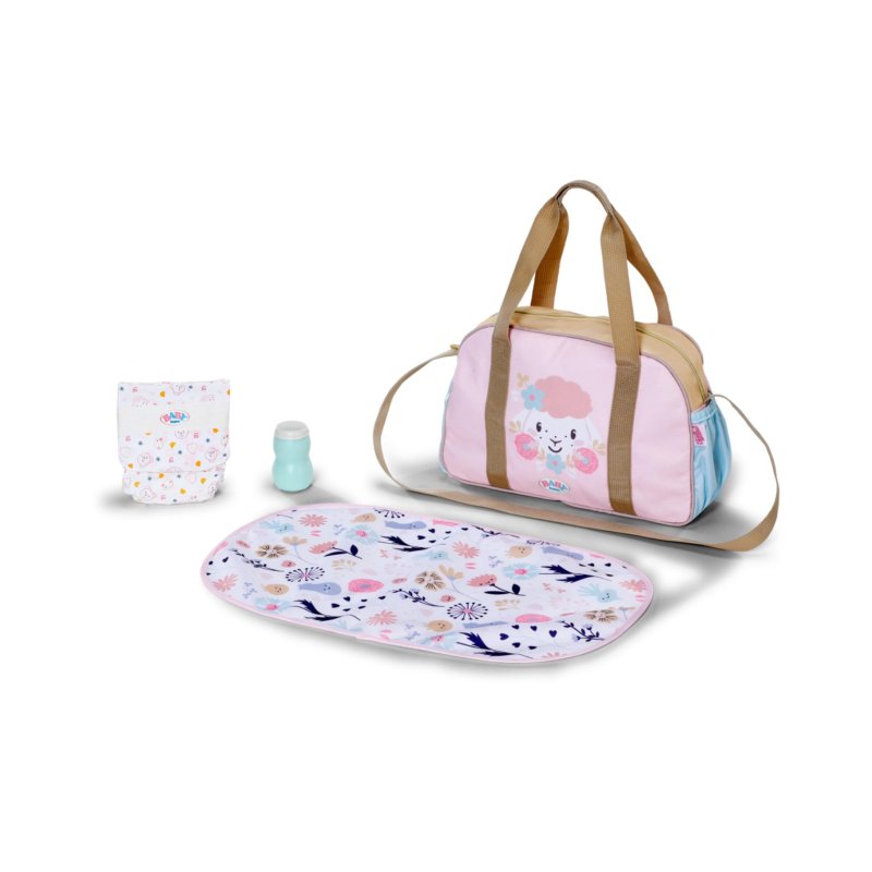 BABY BORN CHANGING BAG FLOWER - 555 7894 - 555-7894