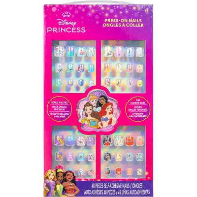 DISNEY PRINCESS 48 OPDRUK NAGELS INCLUSI - 556 1180 - 556-1180