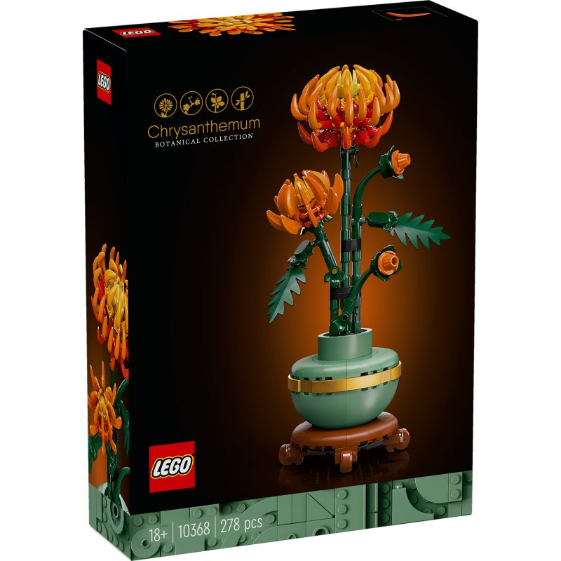 LEGO 10368 ICONS BOTANICAL FLOWERS CHRYS - 5702017719689 - *0010240173