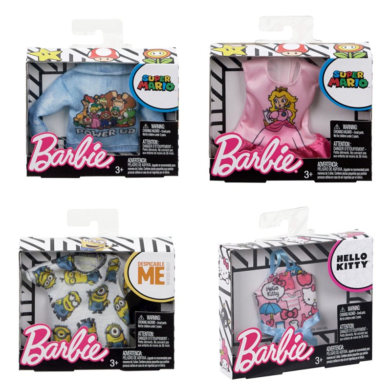 BARBIE FASHION TOPS - LICENSED - 571 0731 - 571-0731