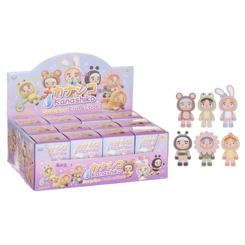 KANASHIKO BLINDBOX 6,5X9CM 6 ASSORTI IN - 576 1886 - 576-1886