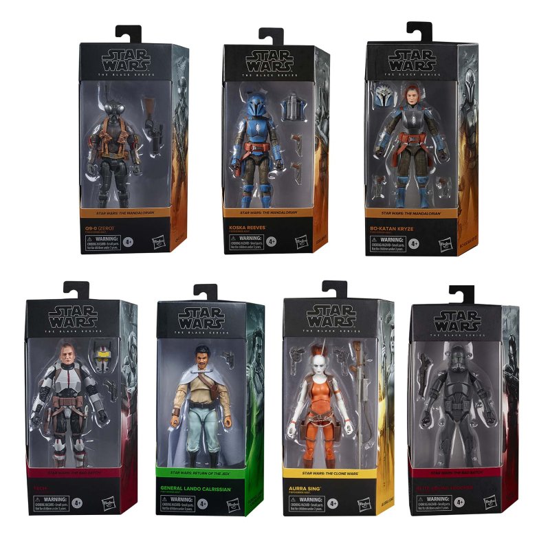 STAR WARS FIGUREN ZWART SERIES ASSORTI - 576 8908 - 576-8908