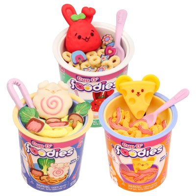 FOODIES PLUCHE IN CUP ASSORTI - 581 0599 - 581-0599