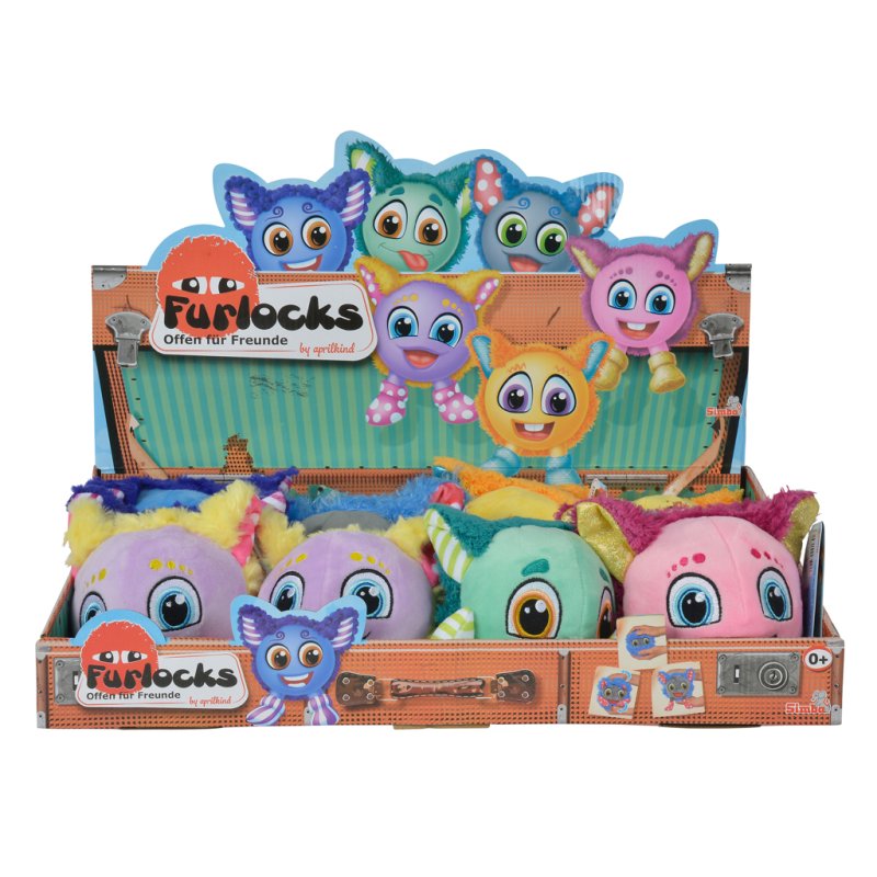 PLUCHE FURLOCKS 6 ASSORTI - 581 1502 - 581-1502