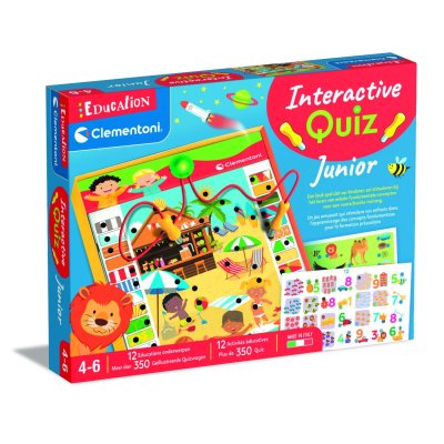 CLEMENTONI INTERACTIEVE QUIZ JUNIOR 4-6 - 601 6154 - 601-6154