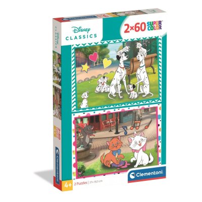 PUZZEL DISNEY CLASSICS 2X60 STUKJES - 603 8360 - 603-8360