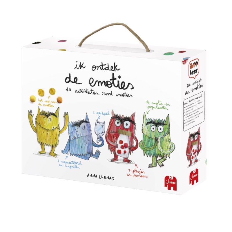 IK LEER ONTDEKKEN COLOR MONSTER EMOTIES - 608 8385 - 608-8385