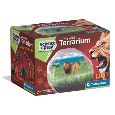 CLEMENTONI WILD TERRARIUM LEEUW - 608 9471 - 608-9471