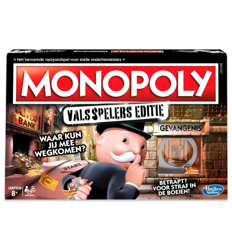 SPEL MONOPOLY VALSSPELERS EDITIE - 610 1871 - 610-1871