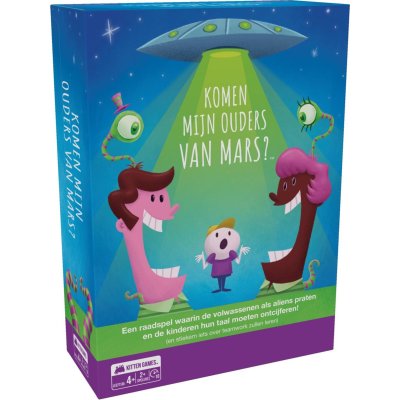 SPEL KOMEN MIJN OUDERS VAN MARS? - 610 6053 - 610-6053