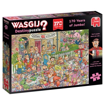 PUZZEL WASGIJ 170 JAAR JUMBO 1000 STUKS - 613 0223 - 613-0223