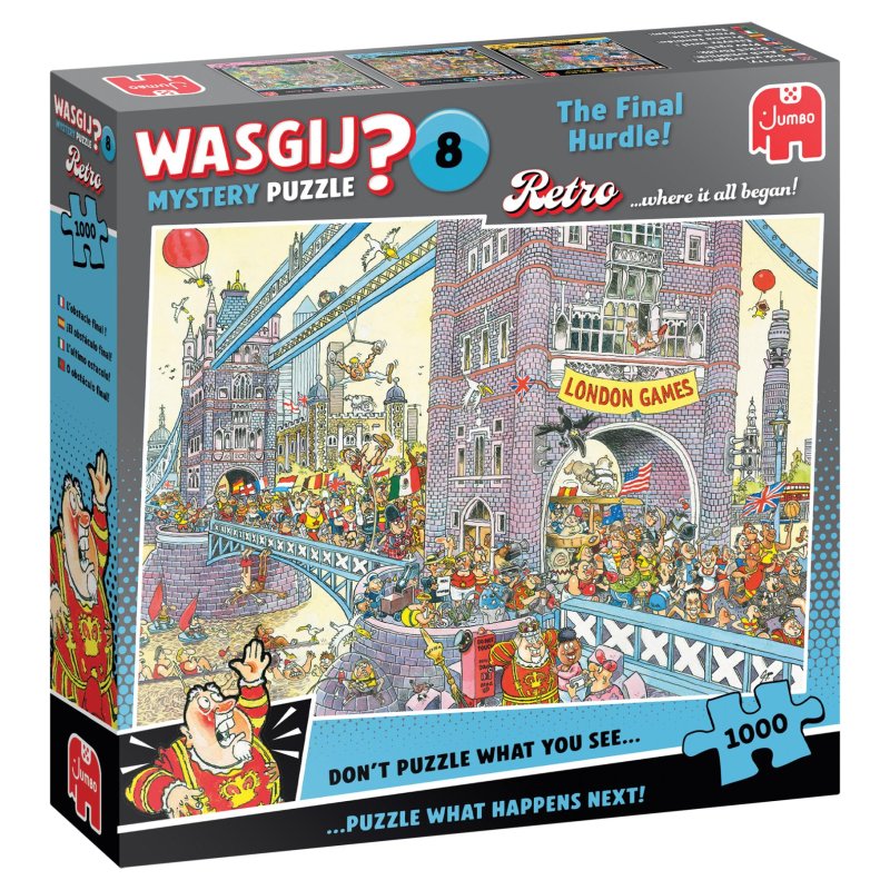WASGIJ RETRO MYSTERY 8 - DE LAATSTE HORD - 613 0581 - 613-0581