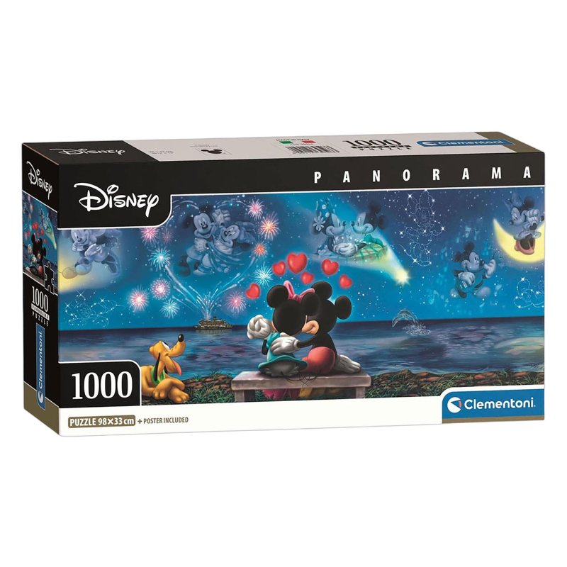 PUZZEL 1000ST MICKEY&amp;MINNIE PANORAMA - 613 5033 - 613-5033