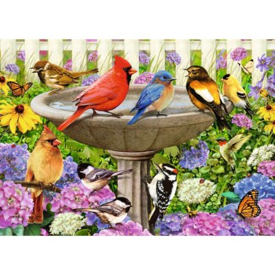 PUZZEL HET VOGELBAD 500 STUKJES EXTRA GR - 613 6793 - 613-6793