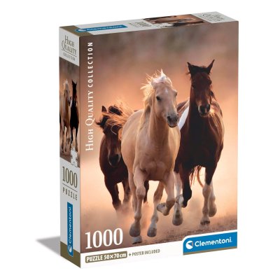 CLEMENTONI PUZZEL 1000 PAARDEN - 613 9771 - 613-9771