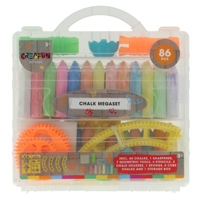 CREAFUN OUTDOOR MEGA STOEPKRIJT SET 86DL - 653 1201 - 653-1201
