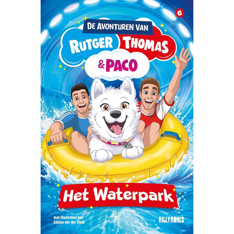 BOEK RUTGER THOMAS EN PACO HET WATERPARK - 655 1731 - 655-1731