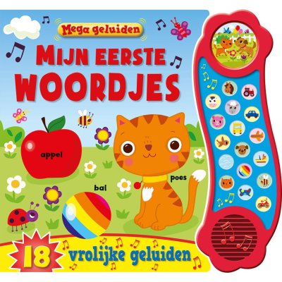 BOEK GELUIDENBOEK MIJN EERSTE WOORDJES - 655 2286 - 655-2286