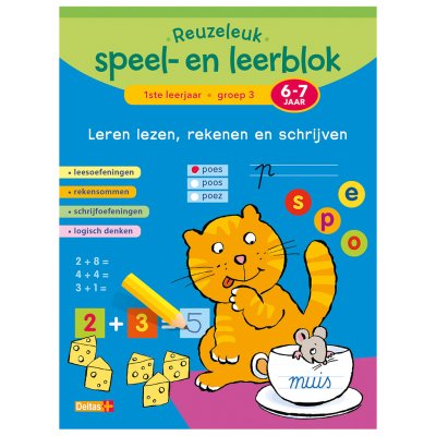 SPEELEERBLOK LEZEN REKENEN/SCHRIJVEN 6-7 - 655 3008 - 655-3008