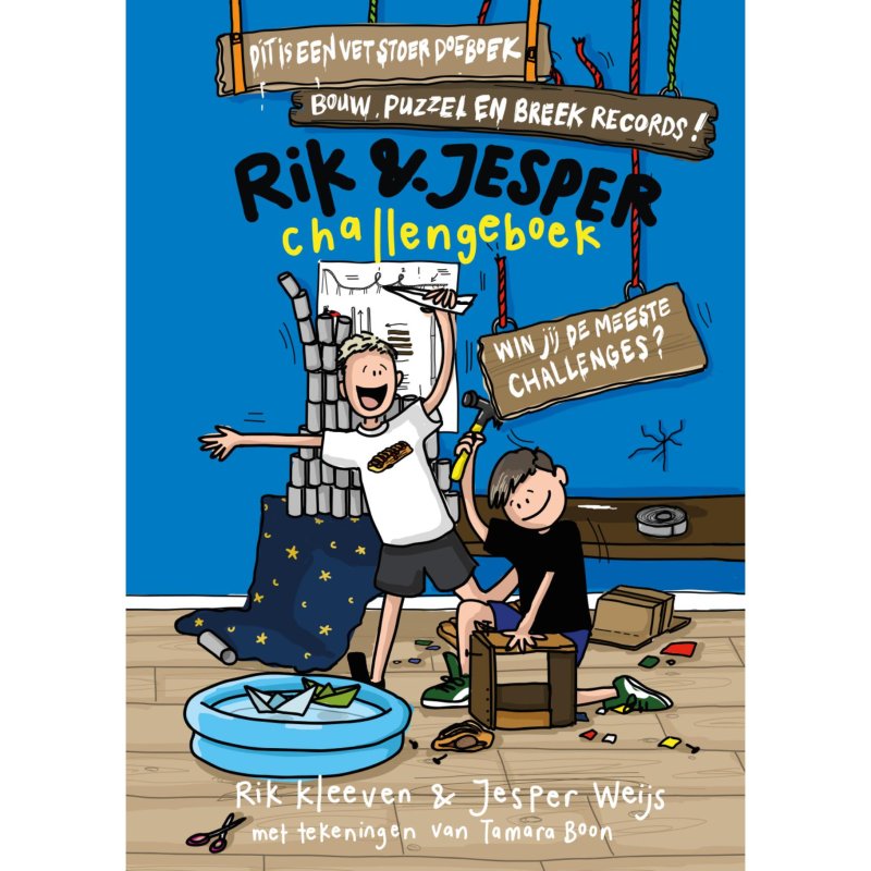 BOEK RIK EN JASPER CHALLENGEBOEK - 655 5943 - 655-5943