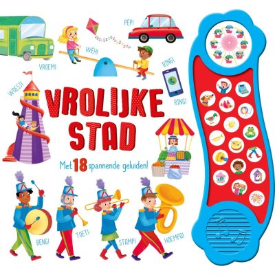 BOEK GELUIDENBOEK VROLIJKE STAD - 655 6383 - 655-6383