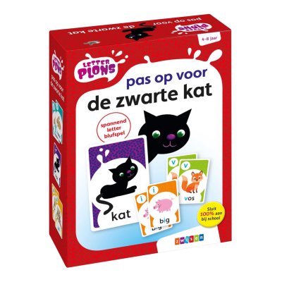 LETTERPLONS PAS OP VOOR DE ZWARTE KAT - 655 8418 - 655-8418