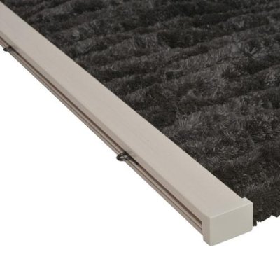GORDIJN KATTENSTAART 90X220CM ZWART - 7141232997164 1 - 8040D
