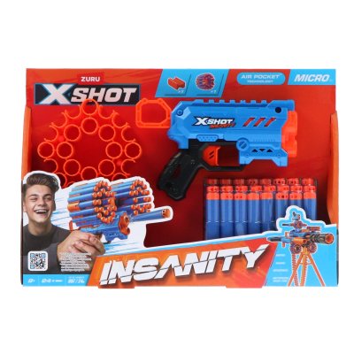 X-SHOT INSANITY MICRO (24 DARTS) - 721 6795 - 721-6795