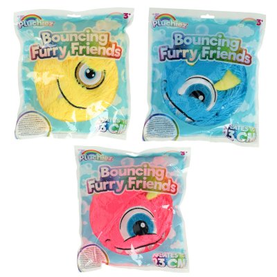 PLUCHIEZ BOUNCING FURRY MONSTERS 23 CM A - 735 0301 - 735-0301